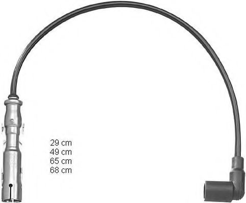 Комплект проводов зажигания ZEF1224 BERU
