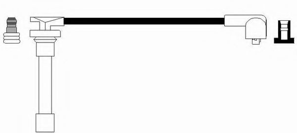 Провод зажигания 36512 NGK