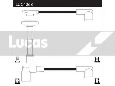 Комплект проводов зажигания LUC4268 LUCAS ELECTRICAL