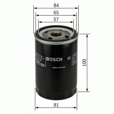 Масляный фильтр 0 986 452 023 BOSCH