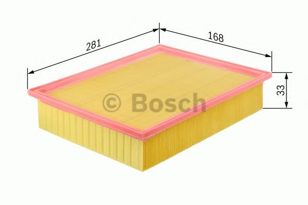 Воздушный фильтр 0 986 626 804 BOSCH