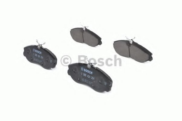 Комплект тормозных колодок, дисковый тормоз 0 986 424 204 BOSCH