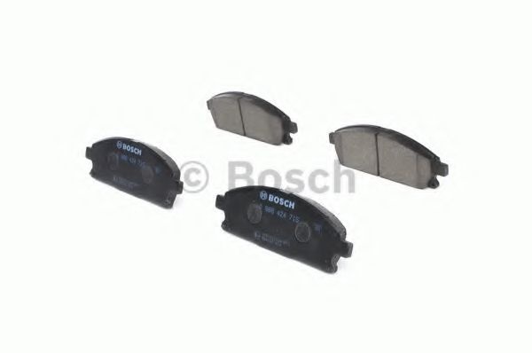 Комплект тормозных колодок, дисковый тормоз 0 986 424 715 BOSCH
