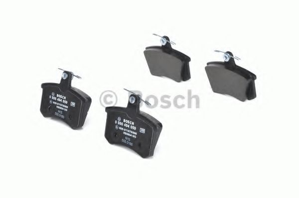 Комплект тормозных колодок, дисковый тормоз 0 986 494 059 BOSCH