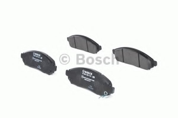 Комплект тормозных колодок, дисковый тормоз 0 986 494 151 BOSCH