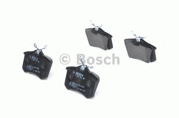 Комплект тормозных колодок, дисковый тормоз 0 986 494 387 BOSCH