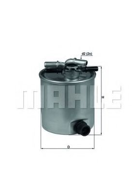 Топливный фильтр KL 440/15 KNECHT