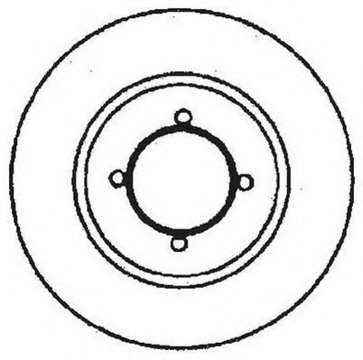 Тормозной диск 561273J JURID