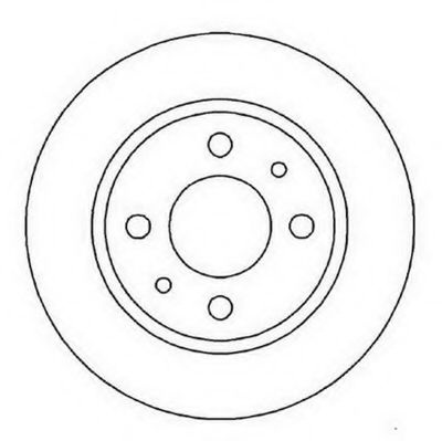 Тормозной диск 562025JC JURID