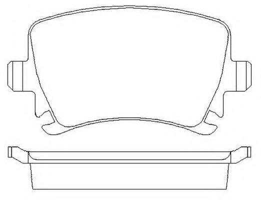 Комплект тормозных колодок, дисковый тормоз 573158JC JURID