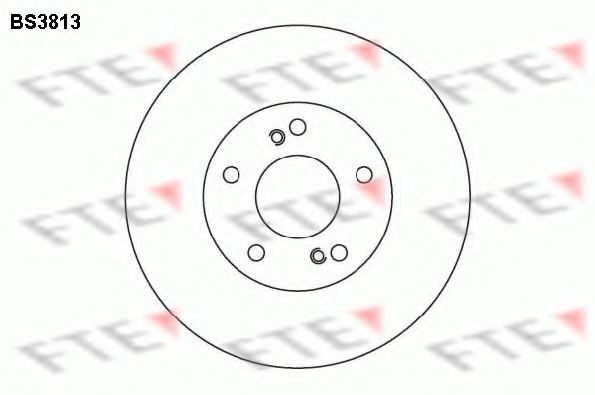 Тормозной диск BS3813 FTE