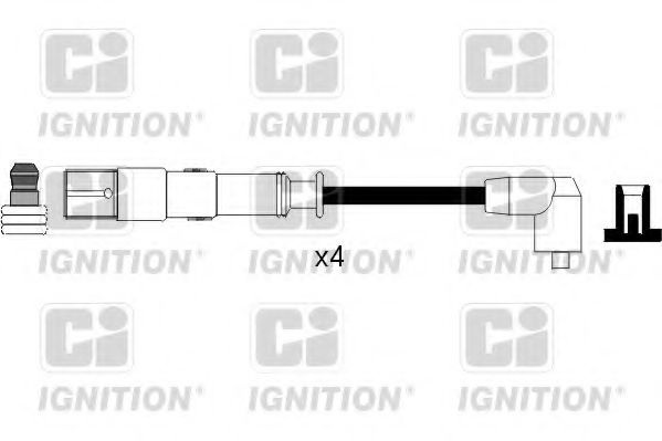 Комплект проводов зажигания XC1114 QUINTON HAZELL