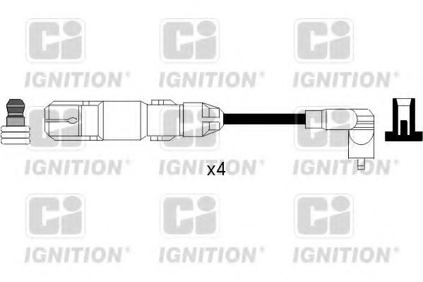 Комплект проводов зажигания XC983 QUINTON HAZELL