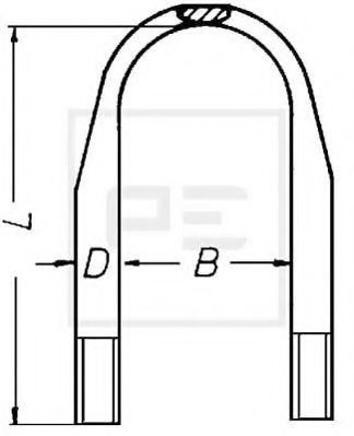 Стремянка рессоры 015.212-00A PE Automotive