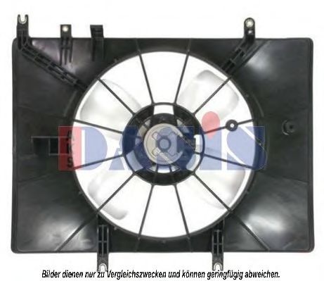 Вентилятор, охлаждение двигателя 368006N AKS DASIS