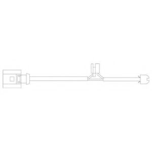 Контрольный контакт, контроль слоя тормозных колодок LZ0209 DELPHI