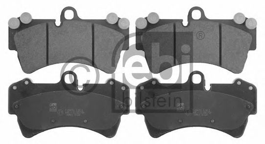 Комплект тормозных колодок, дисковый тормоз 16460 FEBI BILSTEIN
