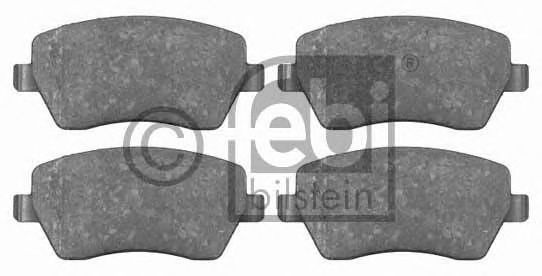 Комплект тормозных колодок, дисковый тормоз 16523 FEBI BILSTEIN