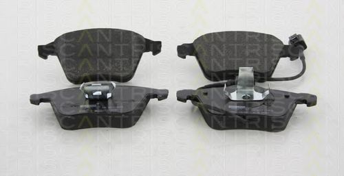 Комплект тормозных колодок, дисковый тормоз 8110 29061 TRISCAN