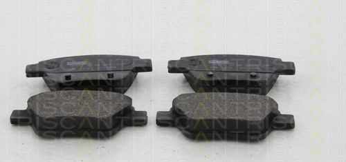 Комплект тормозных колодок, дисковый тормоз 8110 29086 TRISCAN