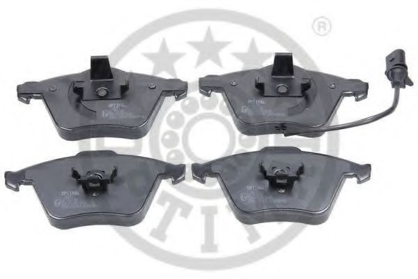 Комплект тормозных колодок, дисковый тормоз 12271 OPTIMAL