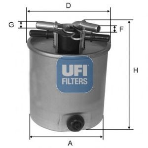 Топливный фильтр 24.026.01 UFI