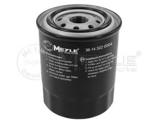 Масляный фильтр 36-14 322 0004 MEYLE