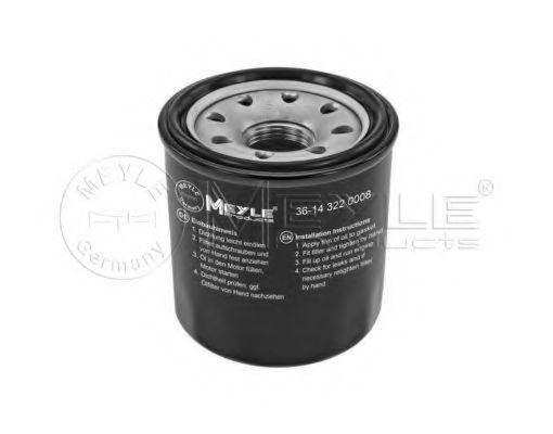 Масляный фильтр 36-14 322 0008 MEYLE