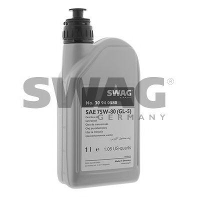 Трансмиссионное масло; Масло ступенчатой коробки передач 30 94 0580 SWAG