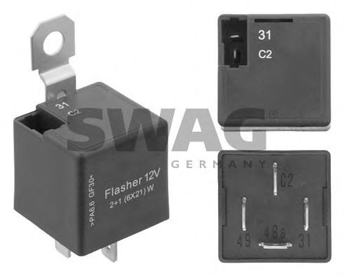 Прерыватель указателей поворота 40 92 2605 SWAG