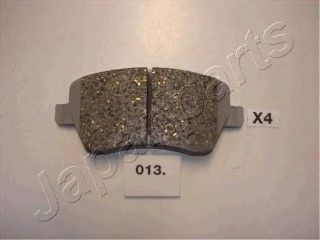 Комплект тормозных колодок, дисковый тормоз PA-013AF JAPANPARTS