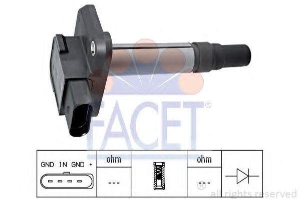 Катушка зажигания 9.6345 FACET