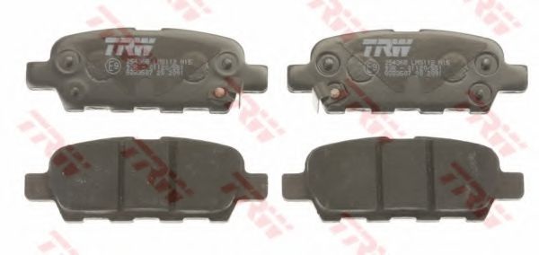 Комплект тормозных колодок, дисковый тормоз GDB3507 TRW