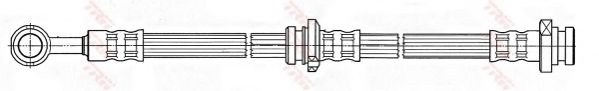 Тормозной шланг PHD488 TRW