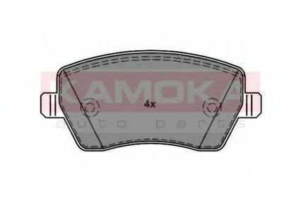 Комплект тормозных колодок, дисковый тормоз JQ1013234 KAMOKA