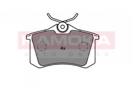 Комплект тормозных колодок, дисковый тормоз JQ1013576 KAMOKA