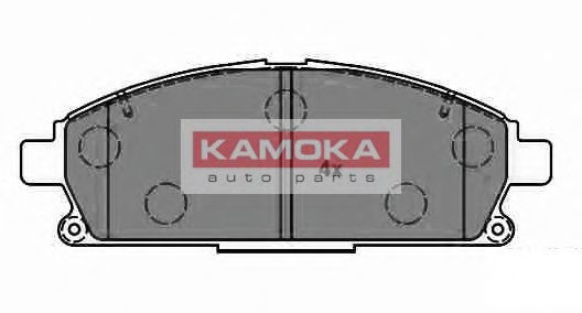 Комплект тормозных колодок, дисковый тормоз JQ1012526 KAMOKA