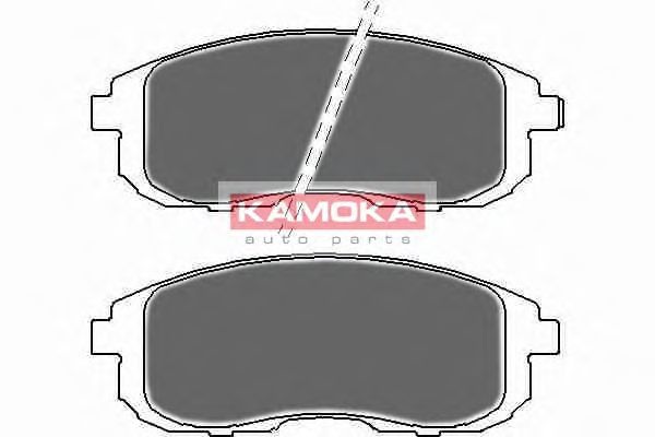 Комплект тормозных колодок, дисковый тормоз JQ1018224 KAMOKA