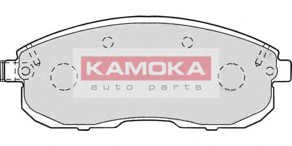 Комплект тормозных колодок, дисковый тормоз JQ101106 KAMOKA