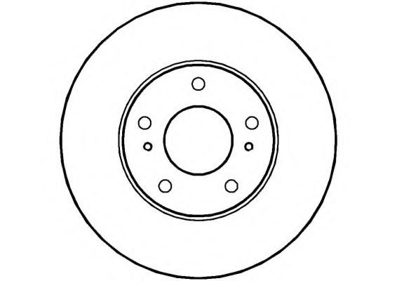 Тормозной диск NBD1198 NATIONAL