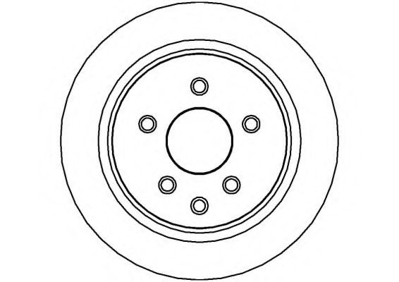 Тормозной диск NBD1199 NATIONAL