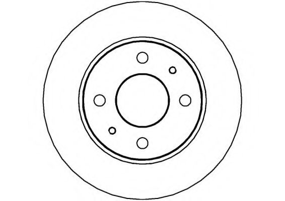 Тормозной диск NBD823 NATIONAL