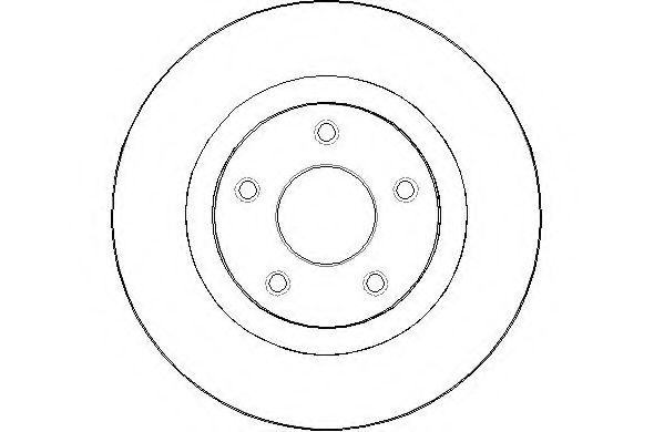 Тормозной диск NBD1488 NATIONAL