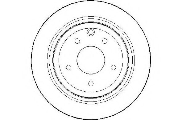 Тормозной диск NBD1489 NATIONAL