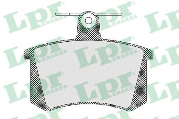 Комплект тормозных колодок, дисковый тормоз 05P440 LPR