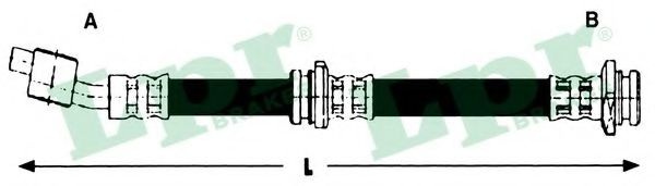 Тормозной шланг 6T48223 LPR