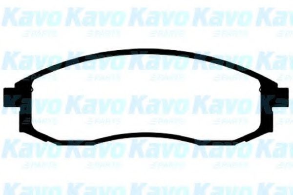 Комплект тормозных колодок, дисковый тормоз BP-6532 KAVO PARTS
