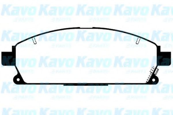 Комплект тормозных колодок, дисковый тормоз BP-6559 KAVO PARTS