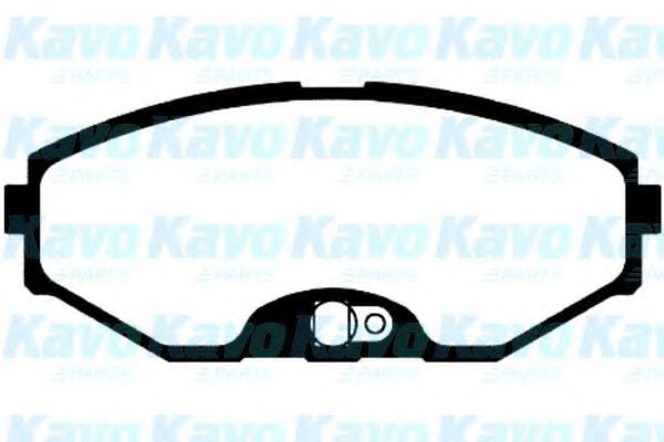 Комплект тормозных колодок, дисковый тормоз BP-6562 KAVO PARTS