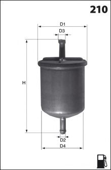 Топливный фильтр ELE6039 MECAFILTER